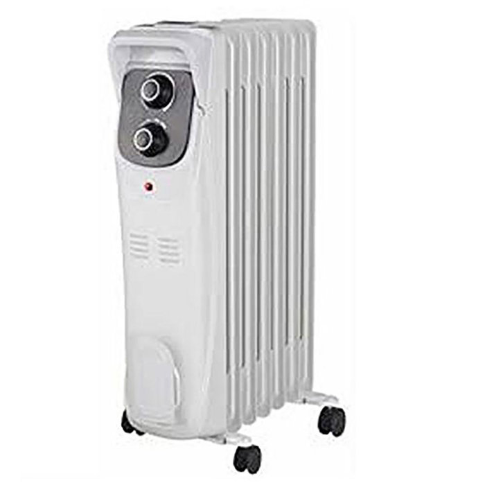 ComfortZone Oil Filled 1500 Watt Electric Radiant Radiator Heater